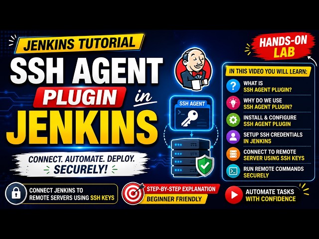 enkins SSH Agent Plugin Tutorial | Connect Remote Server Using SSH Key
