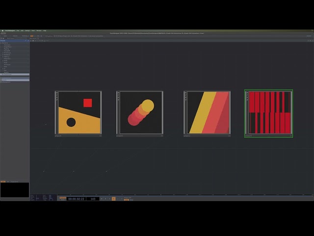 [TouchDesigner] Simple VHS Animations