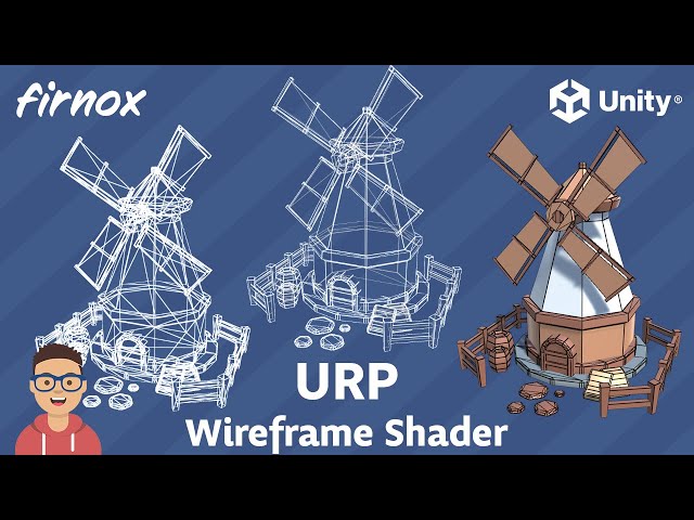 Unity URP Wireframe Shader