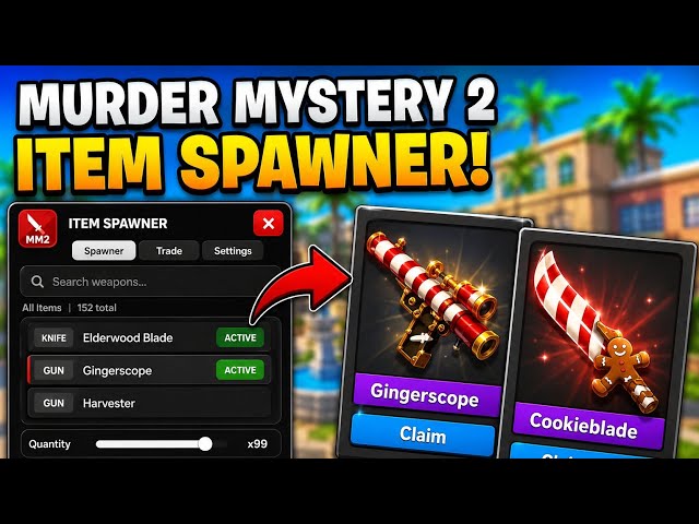 [🤑 OP] MM2 Item Spawner Script 2026 | Tradeable | Safe | Keyless | Murder Mystery 2 | Roblox