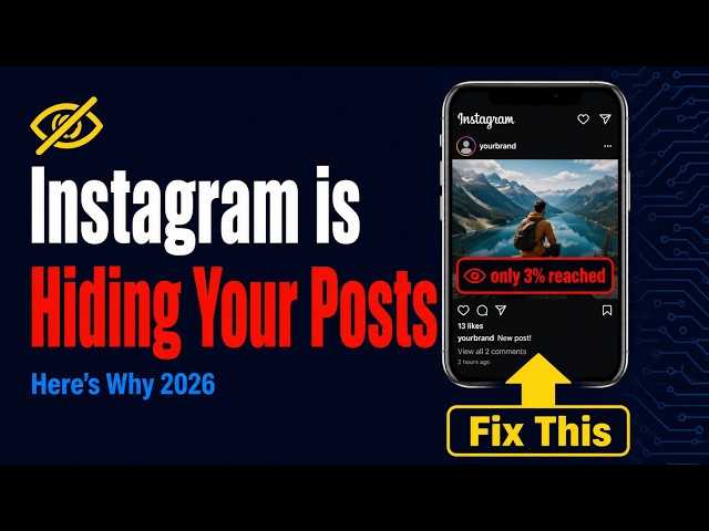 Why Your Posts Are Being Hidden (And How the Instagram Algorithm Really Works)