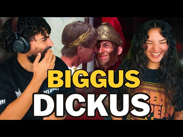 What's that? We react to Biggus Dickus - Monty Python's Life Of Brian | (Comedy Reaction)