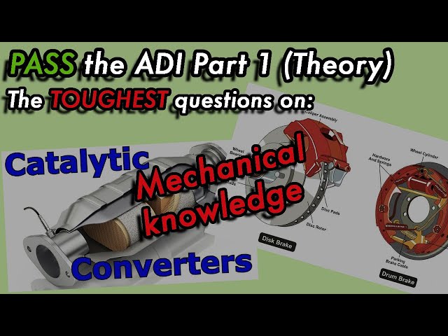 PASS the ADI part 1 | Mechanical Knowledge