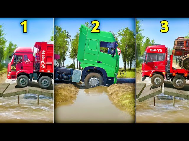 Will It Survive The Mud? MudRunner Realistic Simulation