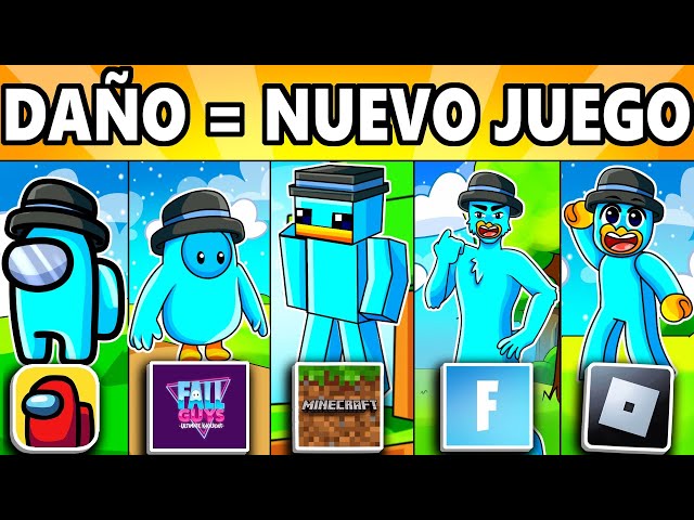 Minecraft, Pero Si Me Hago Daño Cambio de JUEGO!