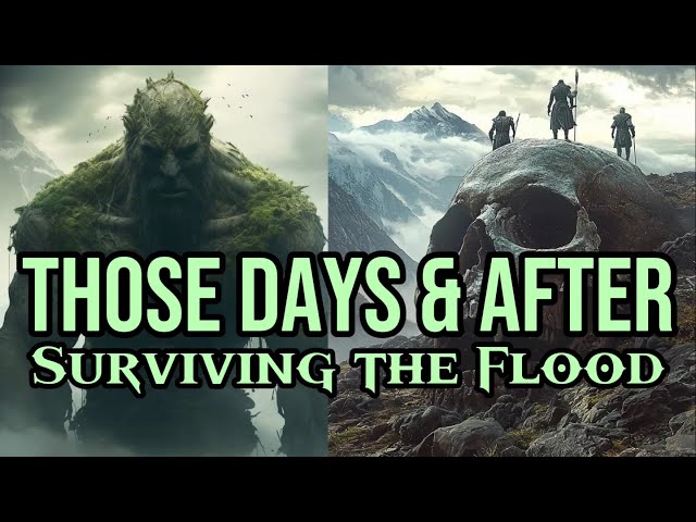 🌊In Those Days & After🌊- Surviving the Flood #nephilim #watchers #bible #fallenangels