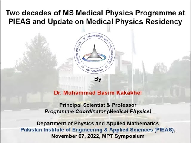PIEAS Medical Physics Program and Residency Future