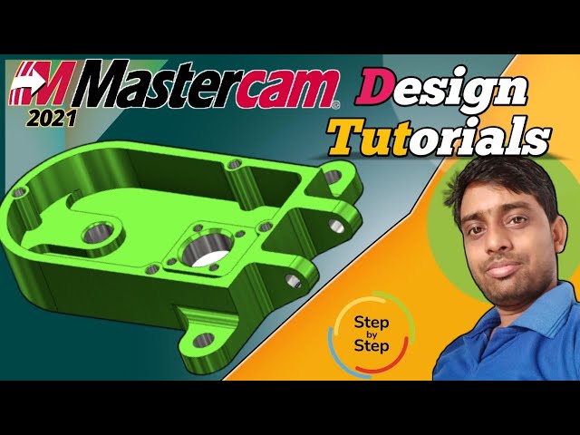 Mastercam Cad Tutorials I Designing 3d Part #mastercam #programming #cnc #cncmachining