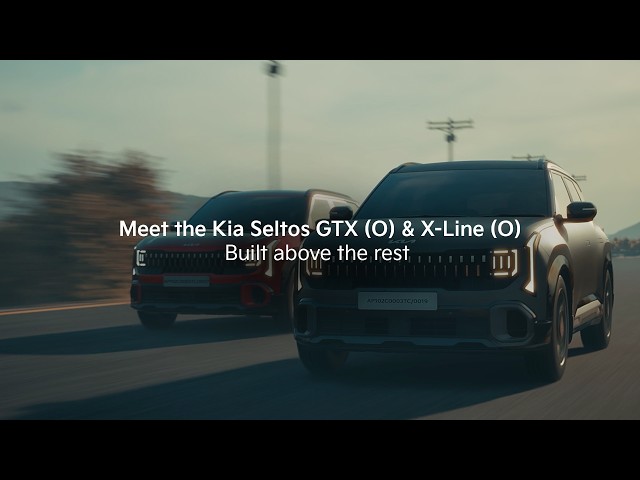 Kia India | Conoce el Kia Seltos GTX (O) y X-Line (O) | Presentación del producto