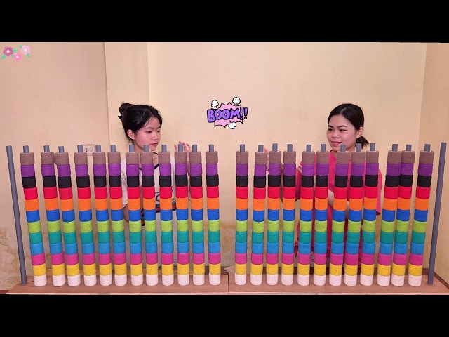 😤 High Pressure Match! Color Ball Sorting Race 🌈🏁