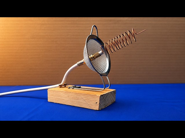 From simple materials make the most powerful digital antenna for TNT channels