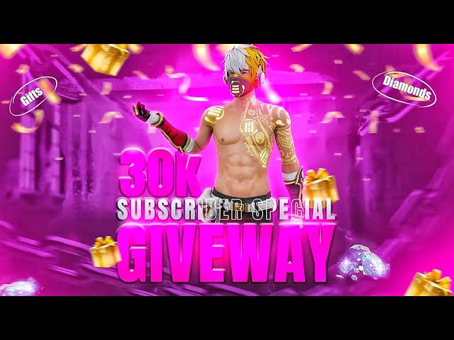 🔴[LIVE] 30K SPECIAL GIVEAWAY DIAMOND AND BUNDLE GIFT🎁FREE FIRE MIX🎁#freefire#freefirelive#shortsfeed