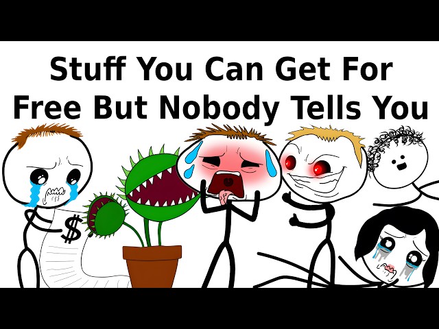 Stuff You Can Get For Free But Nobody Tells You