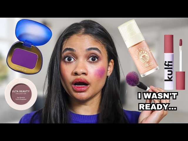 I Tried the PRETTIEST Purple Blush... I'm Officially Obsessed 💜