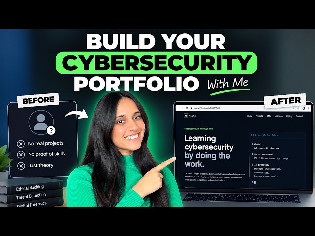 How to Make a Cybersecurity Portfolio for FREE in 15 Minutes (2026)