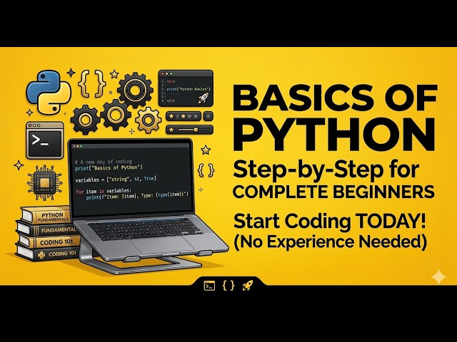 Basics of Python | Compulsory to every python coders