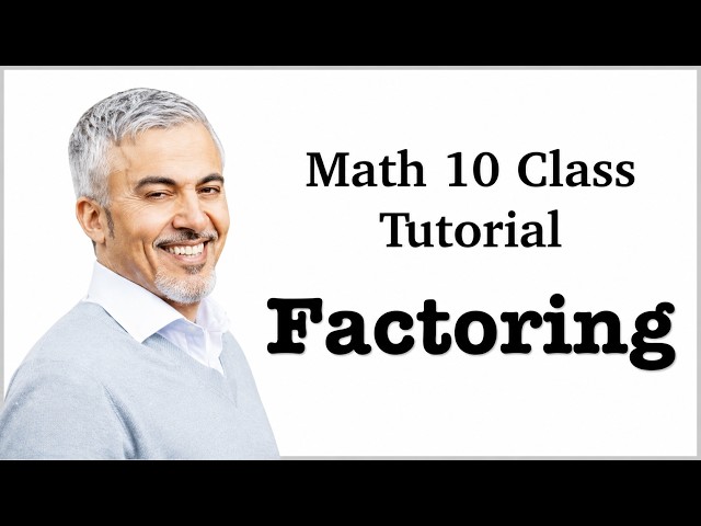 Math 10 Class Tutorial | Factoring Difference of Squares 🦉| Math Rewired |