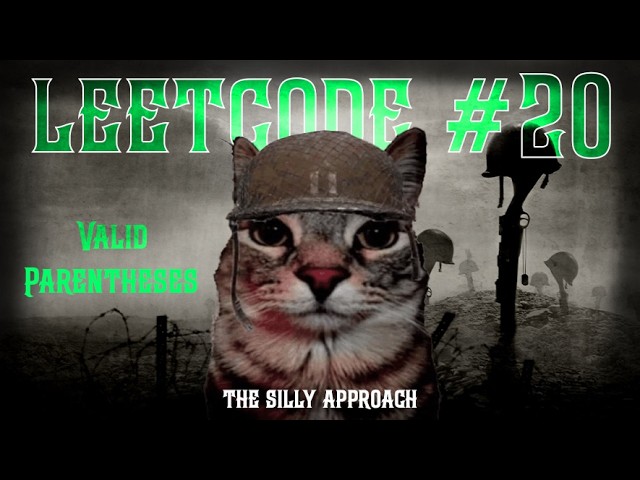Valid Parentheses LeetCode #20 Explained | Optimal Python Solution + Mental Trigger | The Silly Way