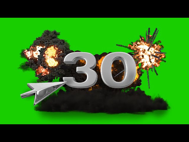4K Explosions Pack - VFX, Green Screen