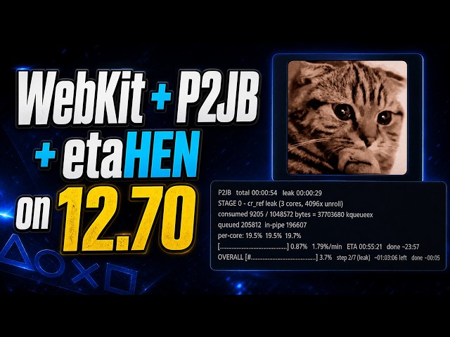 WebKit + P2JB + etaHEN 2.6B on PS5 12.70