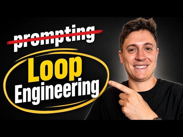 STOP prompting Claude Code. Use loops instead