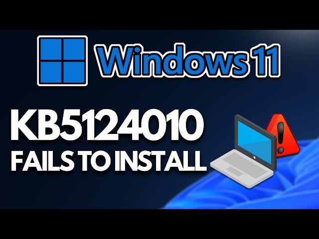 FIX 2026-09 Preview Update KB5124010 (26200.9550 & 26100.9550) Not Installing On Windows 11