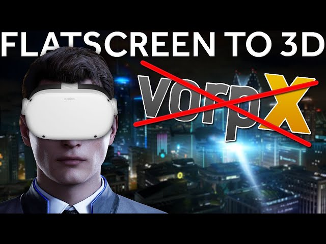 The BEST Free Way To Play Flatscreen Games In VR! (3D)