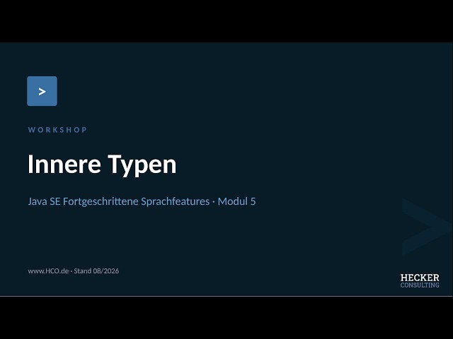 Innere Typen