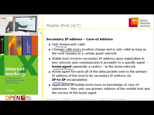 4.8 Mobile IPv6