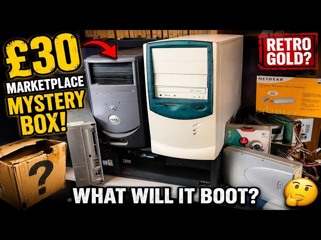 I Bought a £30 Mystery Pile of Old PCs... What Did I Get?