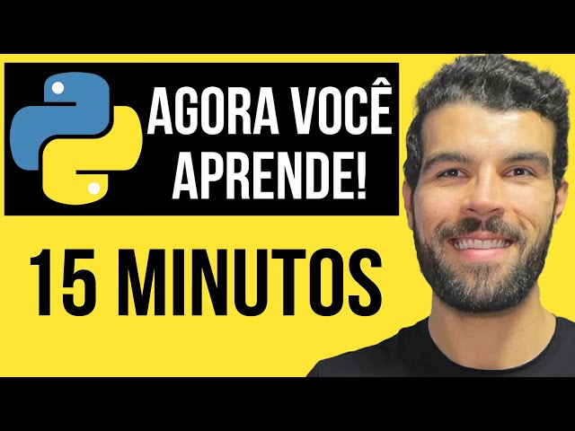 Python em 15 Minutos: TUDO que Precisa para COMEÇAR!