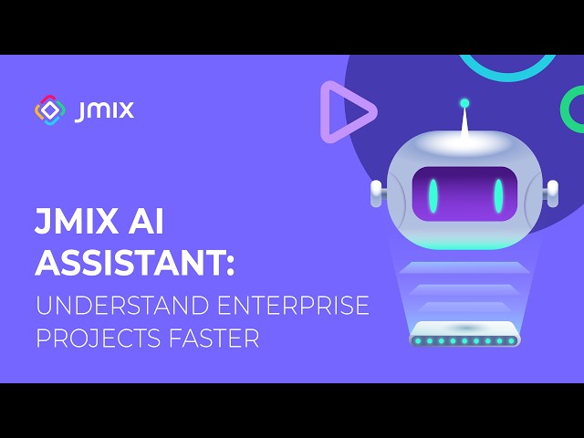 Getting Started with Jmix Studio #1 ✨ Jmix AI Assistant: Understand Enterprise Projects Faster.