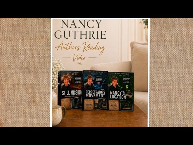 Introduction to the Nancy Guthrie Report Books Collection & Authors Reading 📚 