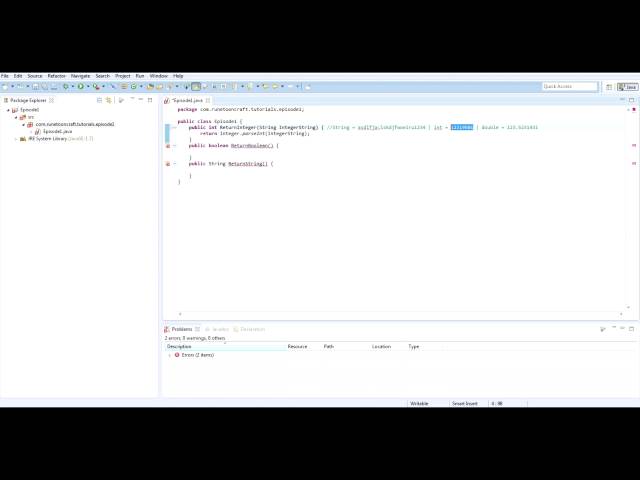 Java Tutorial Series [Season 1 - Beginner] E01 - Eclipse and Basic Java Elements