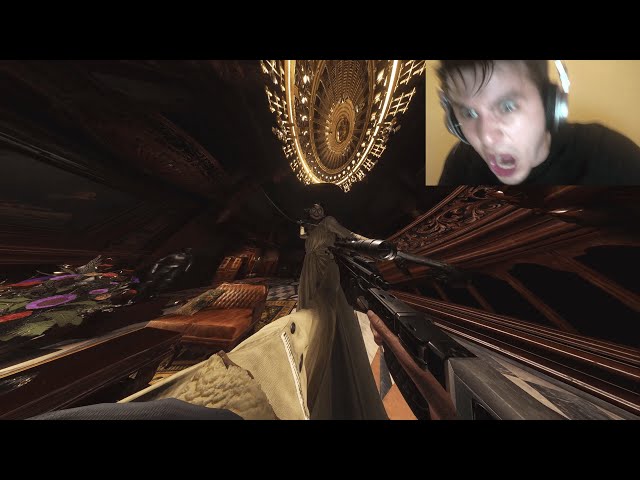 warzone mfs playing Resident Evil Village be like