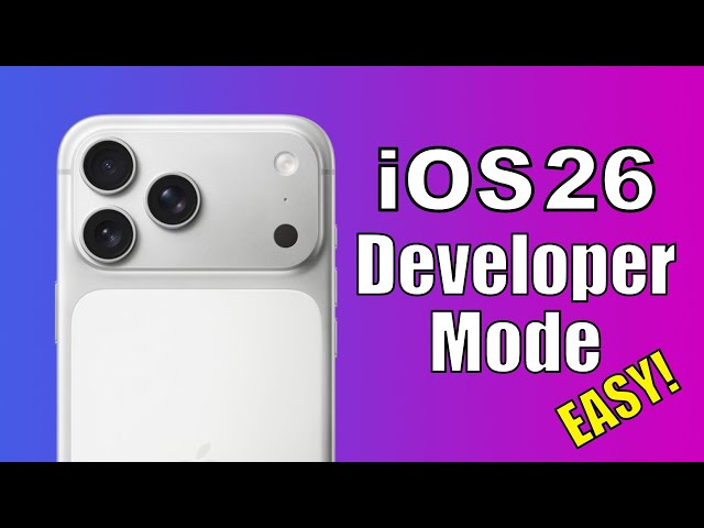 How to Enable Developer Mode on iOS 26 - iPhone 17 Pro Max