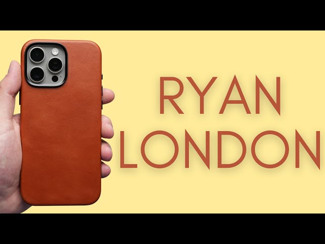 ONE HUGE ISSUE!! - Ryan London Leather Shell Case Metal for iPhone 16 Pro Max