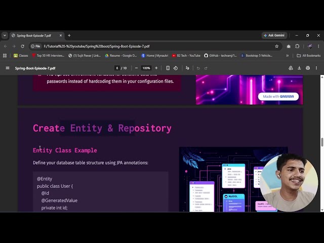 Spring Boot Episode 7 | Connect Spring Boot with MySQL Database |JPA Configuration Explained-part-35
