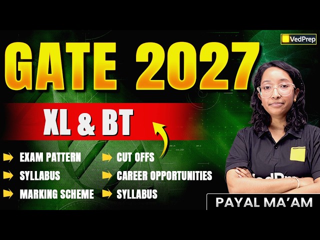 GATE 2027 XL & BT | Complete Guide 🔥 Exam Pattern, Syllabus, Marking Scheme, Cutoff & Career