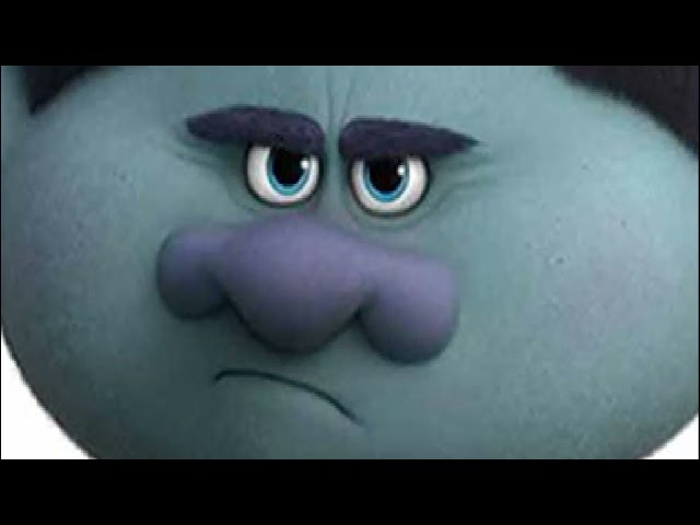 Trolls movie song "Get Back Up Again" but the person singing is dead inside