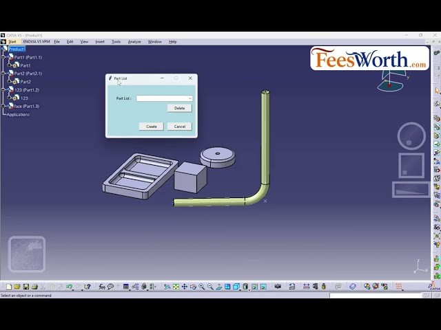 PartList Python CATIA Automation & Customization
