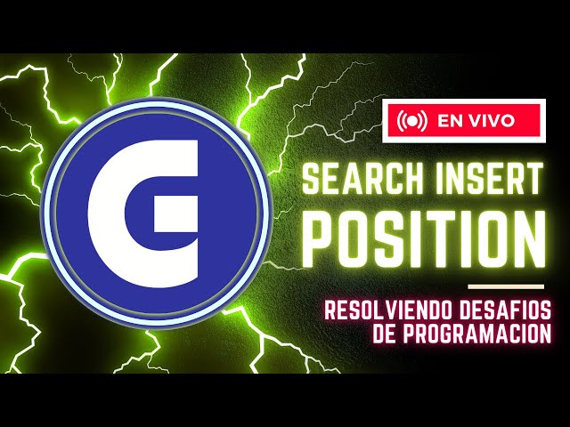 🚀 Unlock Your Potential: Live LeetCode with Java and Python (Search Insert Position)