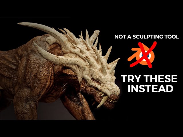 Best Free Sculpting Software for Beginners 2024: Mudbox vs ZBrush Core vs Blender vs 3DCoat!