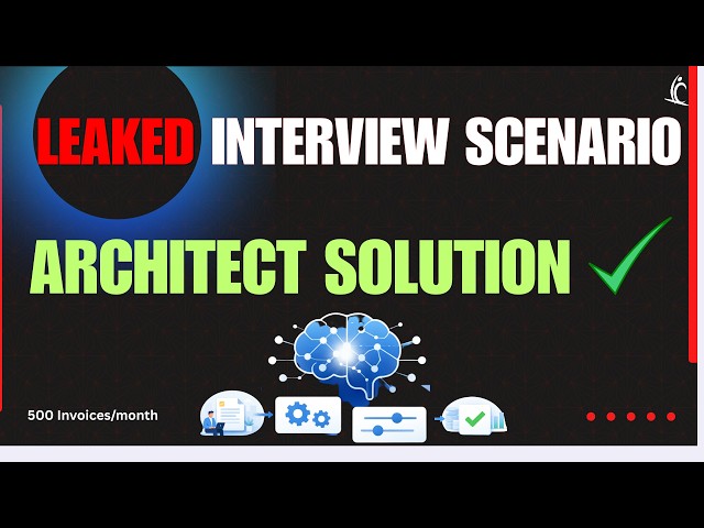 👉 Leaked Interview Solution: AI Architecture Explained | Power Platform