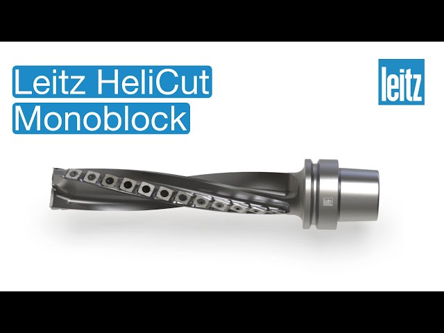 Leitz HeliCut Monoblock - Stable drilling and routing with one solution