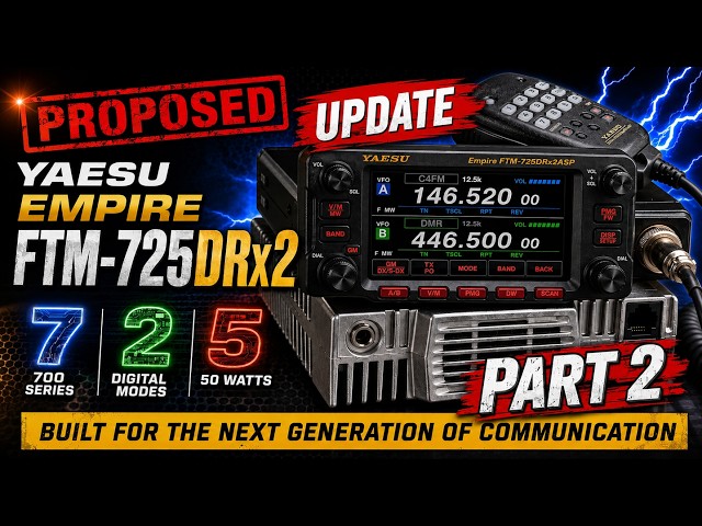 Yaesu FTM-725DRx2 | The Radio Yaesu Should Build!