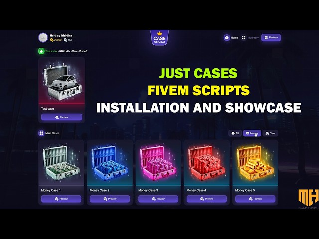 Just Cases | Best Case Opening for Fivem | Installation & Showcase