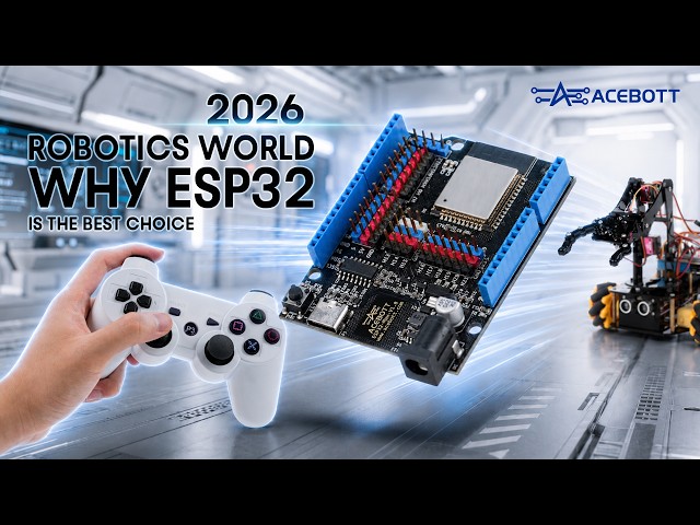 ESP32: The Ultimate Beginner STEM Guide | ACEBOTT ESP32 Shield