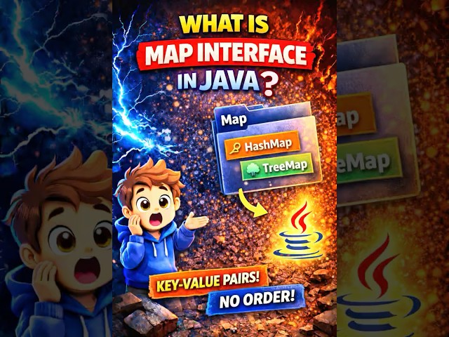 What is map interface in Java? #shorts  #viral  #java  #learning #coding