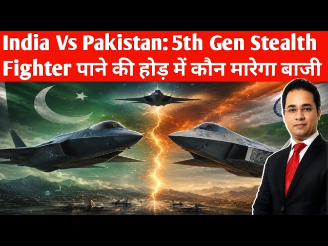 India vs Pakistan: 5th Gen Fighter Race Begins #indianairforce #china #pakistan #indianarmy #su57